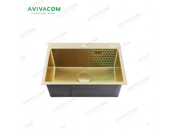 Кухонная мойка Декор металл 50х45 Avivacom