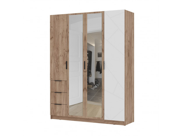 Шкаф 4х-створчатый Орегон ШК 04 