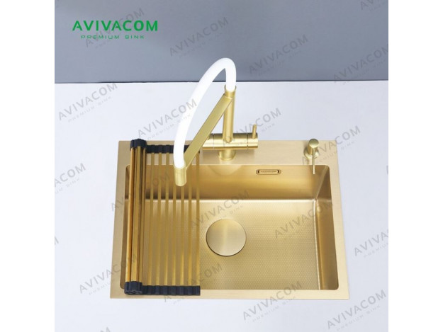 Кухонная мойка Декор металл 50х45 Avivacom