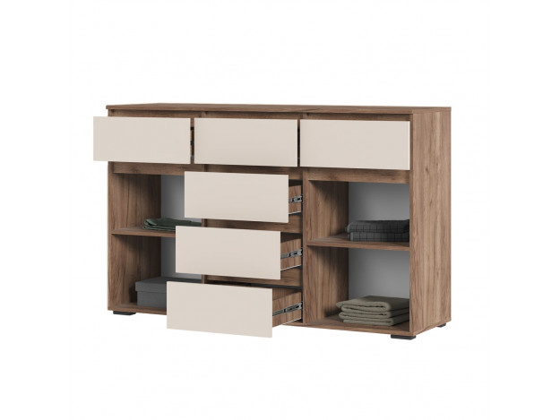  Комод Хелен КМ 05 6 ящиков и 2 створки