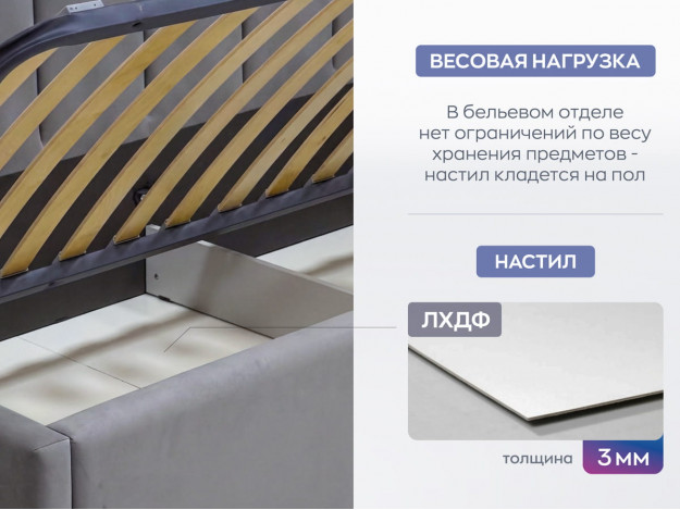 Кровать 90 Тини 2 с подъемным механизмом