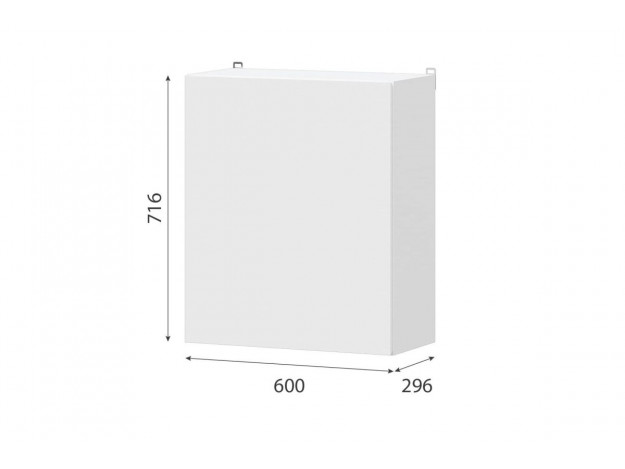 Шкаф навесной 6в1 Одри модуль 10