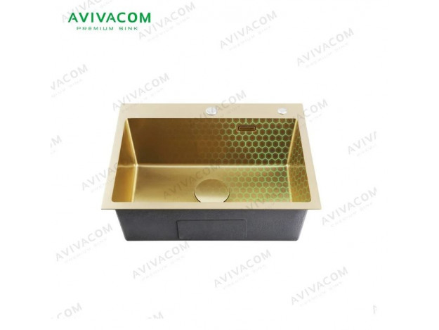Кухонная мойка Декор металл 60х45 Avivacom