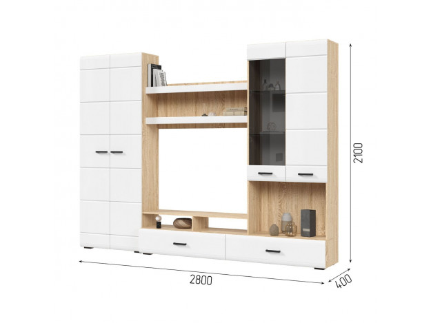 Гостиная Либерти ГС 01 (2,8 м)