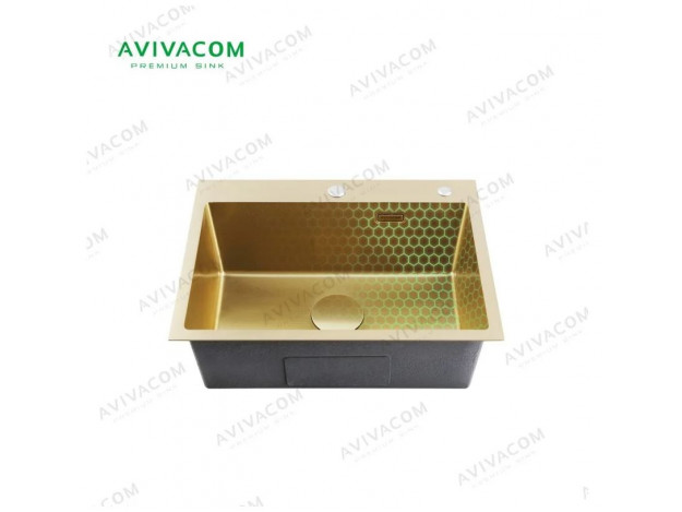 Кухонная мойка Декор металл 65х45 Avivacom