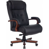 Кресло руководителя Бюрократ T-9926Walnut (Натуральная кожа)