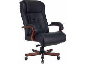 Кресло руководителя Бюрократ T-9926Walnut (Натуральная кожа)