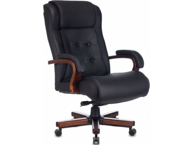 Кресло руководителя Бюрократ T-9926Walnut (Натуральная кожа)