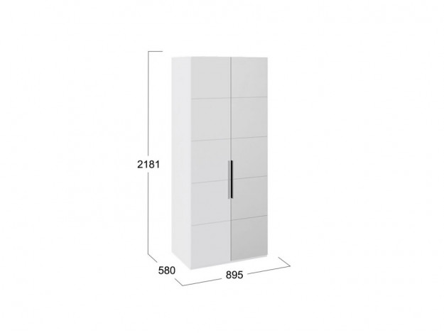 Шкаф с 2-мя дверями Наоми (с зеркалом/без зеркала)
