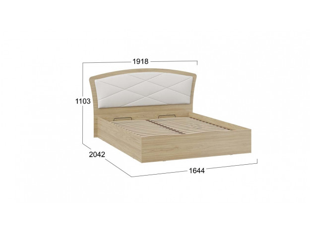 Кровать с ПМ «Сэнди» Тип 1 (с подъемным механизмом) без заглушины мод 2