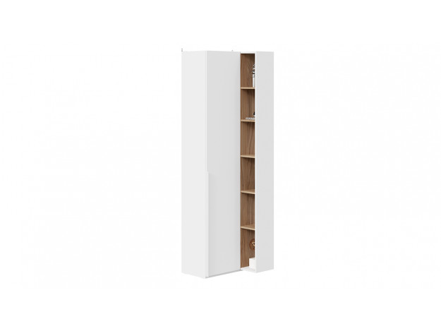 Шкаф угловой (366) с 1 глухой дверью и переходным стеллажом «Порто» мод 15