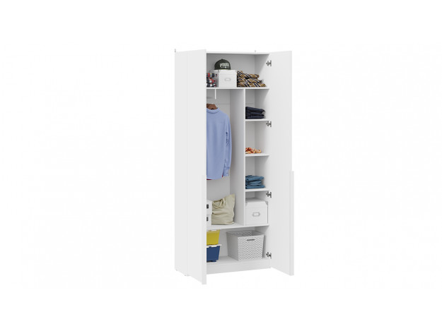 Шкаф для одежды (366) с 2 глухими дверями «Порто» мод 29