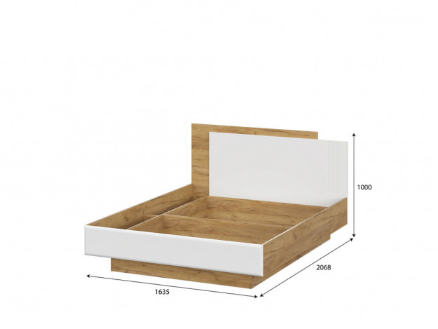Кровать Милан с ортопедическим основанием/подъемным механизмом (1,6 м) (SV-мебель)