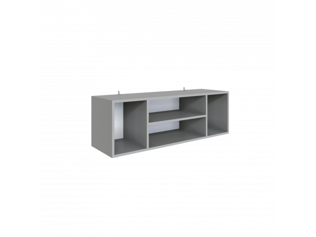 Гостиная Мадрид Полка навесная открытая ПНО-3 (1,1) модуль 7