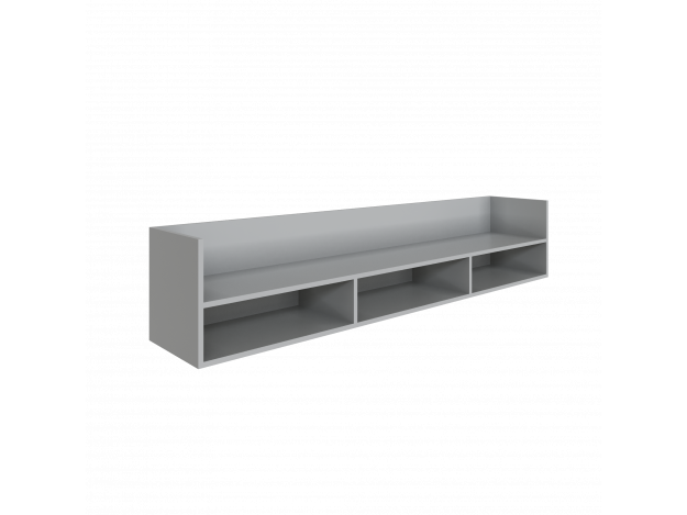 Гостиная Мадрид Полка навесная открытая ПНО-1 (1,8) модуль 3