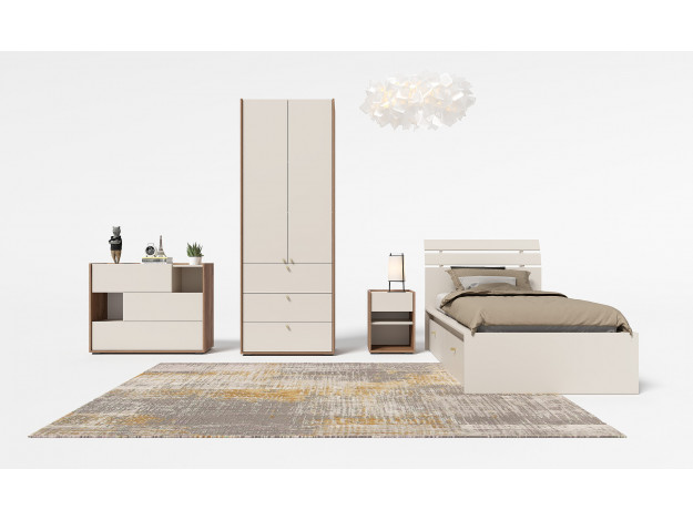 Шкаф 2-х створчатый c ящиками МС ОРМА