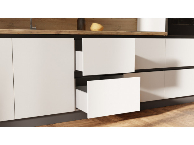 Модульная кухня Виано/Марсель с профилем Gola 