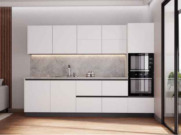 Модульная кухня Виано/Марсель с профилем Gola 