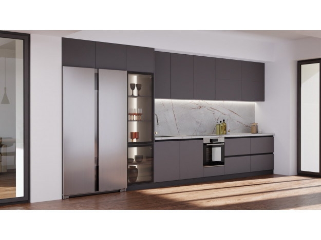 Модульная кухня Виано/Марсель с профилем Gola 