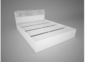 Кровать "Сорренто Evo" с настилом (1,4/1,6 м) (Леко)