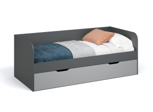 Кровать-Топчан 90 Квадро со встроенным основанием под матрас