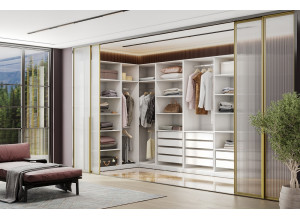 Гардеробная Эккервуд (NN-Мебель) (Модульная)