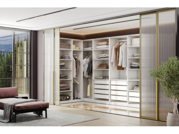 Гардеробная Эккервуд (SV-Мебель) (Модульная)