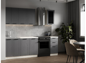 Кухня Gracia graphite (1,8 м)