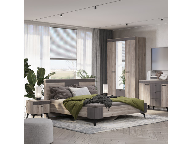 Кровать 1,6 м Кассандра КР-19