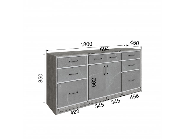 Комод Клео (Микон)