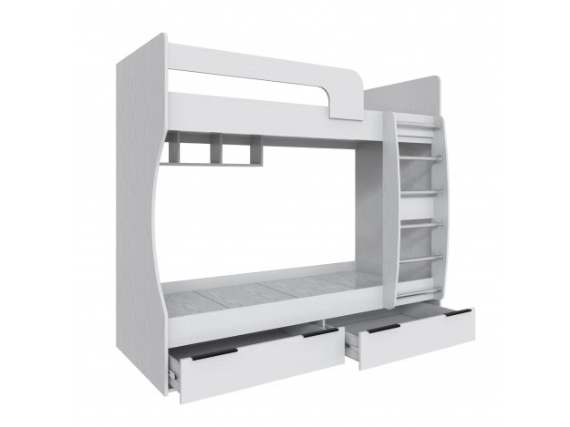 Кровать (0,8) двухярусная Подростковая Мадрид 