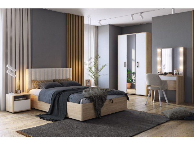 Кровать Юлия с подъемным механизмом (1,4/1,6 м)