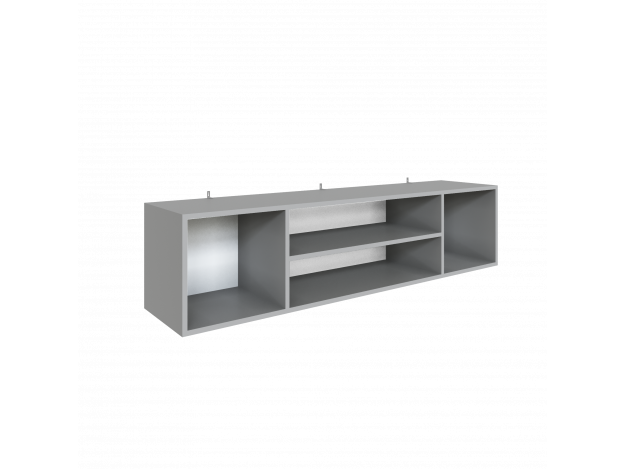 Гостиная Мадрид Полка навесная открытая ПНО-3 (1,5) модуль 8