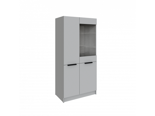 Гостиная Мадрид Шкаф (0,9) с 1 витриной модуль 27