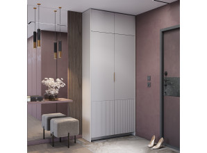 Шкаф 2-х створчатый Пандора ШК-01 (с антресолью/без антресоли)