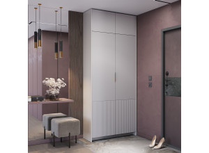 Шкаф 2-х створчатый Пандора ШК-01 (с антресолью/без антресоли)