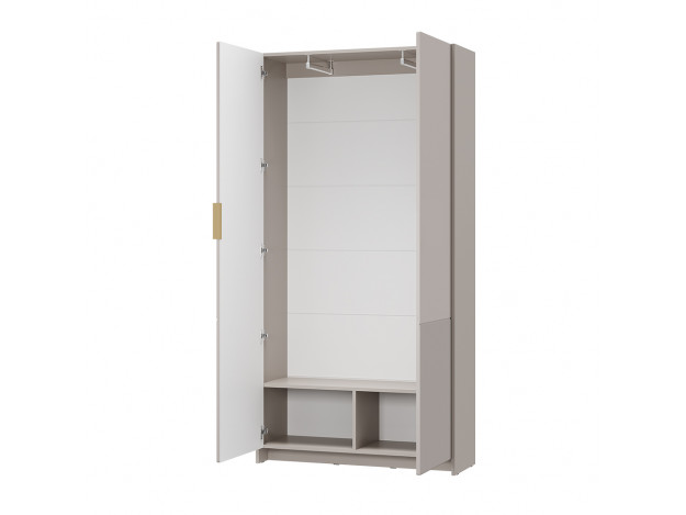 Шкаф 2-х створчатый Пандора ШК-01 (с антресолью/без антресоли)