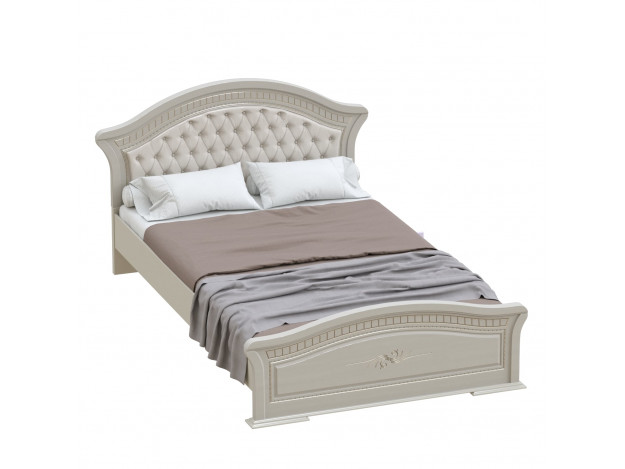 Кровать "Николь" спальня с матрасным основанием (1600)  мод 1