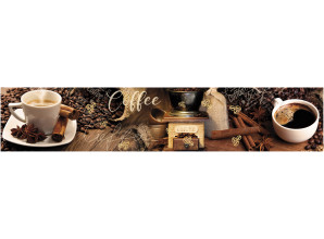 Декоративная панель KM MR 13 - Кофейная арабика - мерцание золото