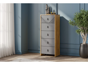Комод (5 ящиков) Модульная система Байкал