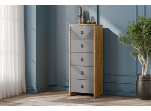 Комод (5 ящиков) Модульная система Байкал