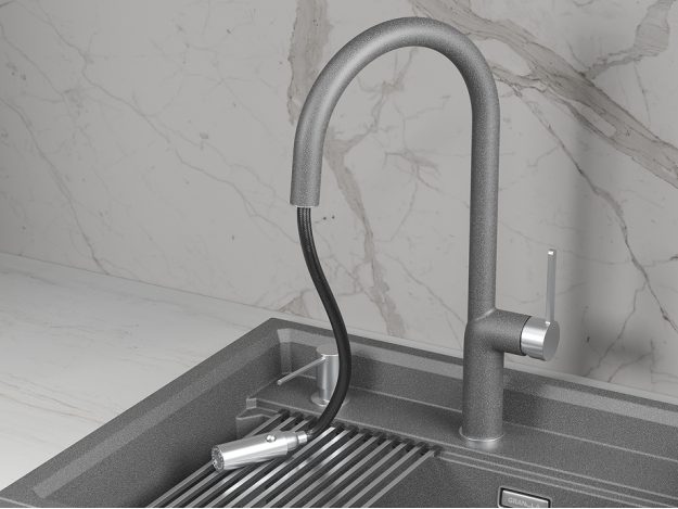 ГРАФИТ (ЧЁРНО-СЕРЫЙ) 