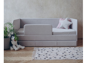 Детский диван-кровать Dream 90*180 см с ящиком и защитным бортиком