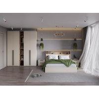 МС "Люмьер" Шкаф 2-ств. (платяной) (Handis)