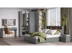 МС "Люмьер" Шкаф угловой трапеция (Handis)