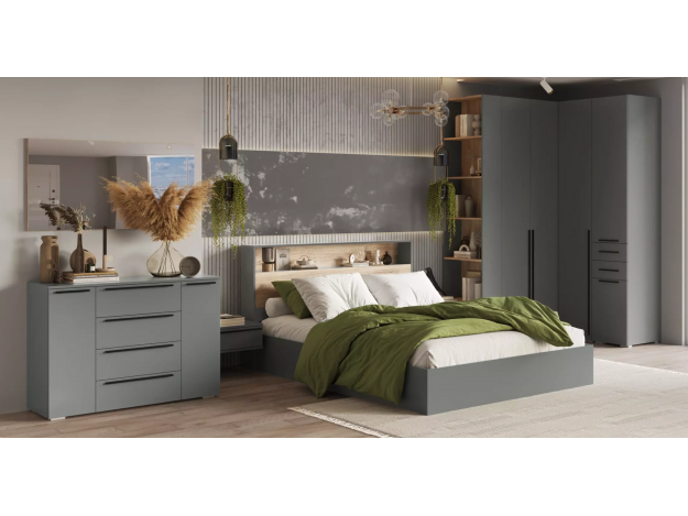 МС "Люмьер" Шкаф угловой (Handis)