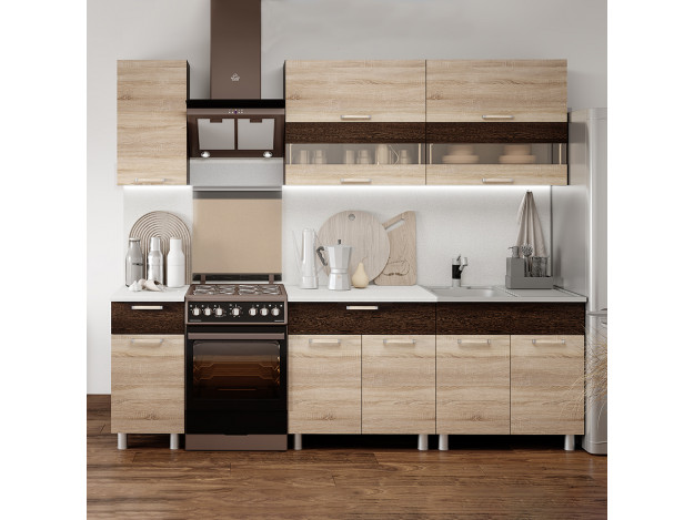 Кухня Монтана ЛДСП (2,0м) (BTS)