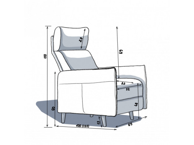 Кресло для отдыха Космо 2 /Cosmo 2