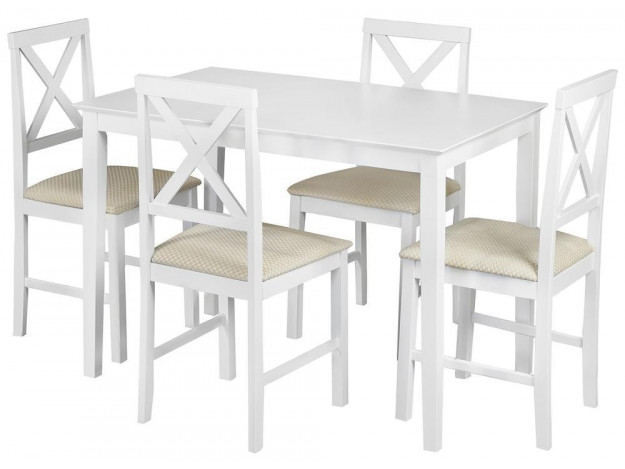 Обеденный комплект "Хадсон" (стол + 4 стула)