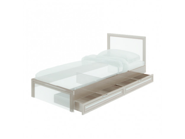 Модуль 24 Ящики для кровати+Модуль 21 Кровать с настилом 900*2000